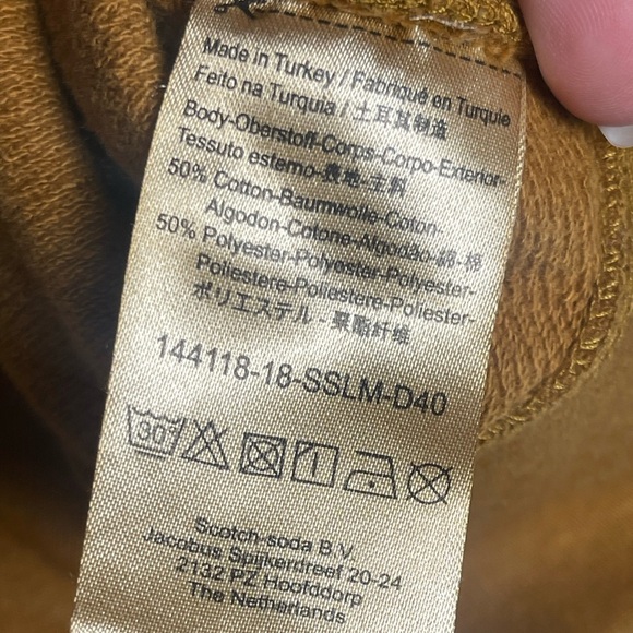 Scotch & Soda | Women’s V Neck Embroidered Sleeve Midnight Safari Pullover Boho - Picture 8 of 9